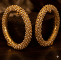 Zevar Bangle Regal Rajwadi Gold Plated Bangle - Exquisite Bridal Jewelry