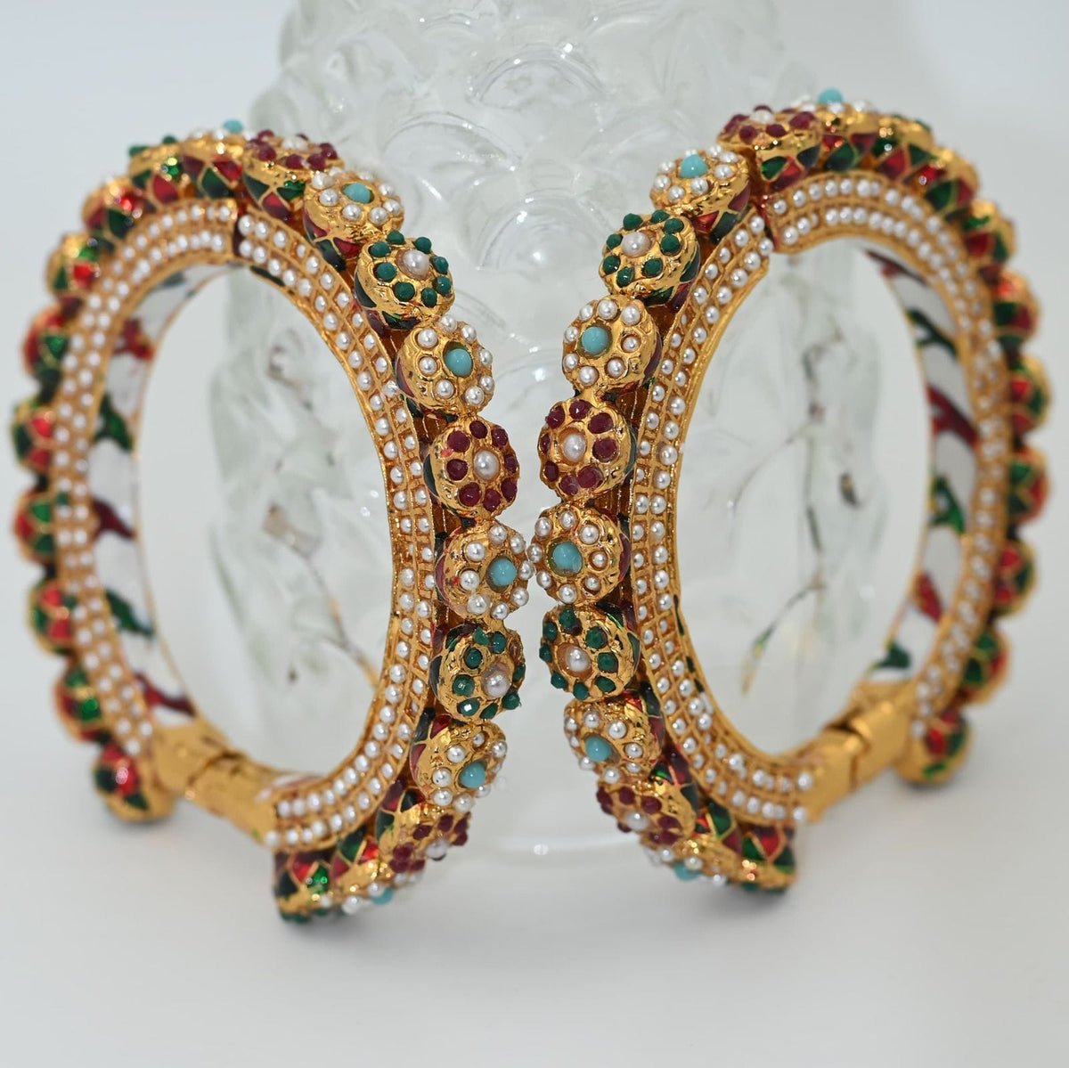 Zevar Bangle Regal Rajwadi Style Traditional Bangle - Exquisite Craftsmanship