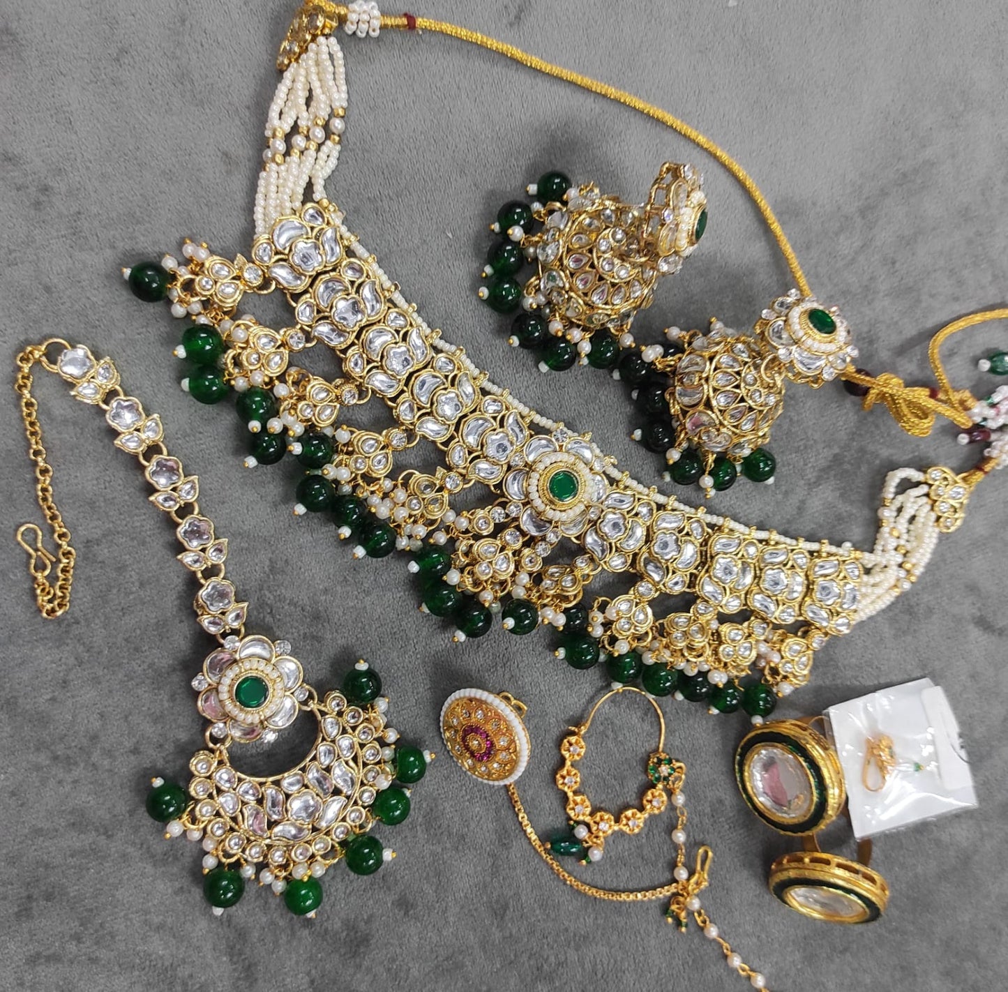 Zevar Jewelry Set Kundan Choker Necklace Set | Traditional Indian Jewelry