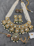 Zevar Jewelry Set Kundan Heavy Necklace Set | Bridal & Wedding Jewelry