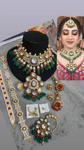 Zevar Jewelry Set Kundan Semi-Bridal Choker Set by Zevar