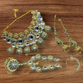 Zevar semi bridal kunden necklace Lite Weight Semi Bridal Kunden Necklace