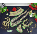 Zevar Bridal necklace Indian Traditional Bridal Kundan Wedding Jewelry Set By Zevar.