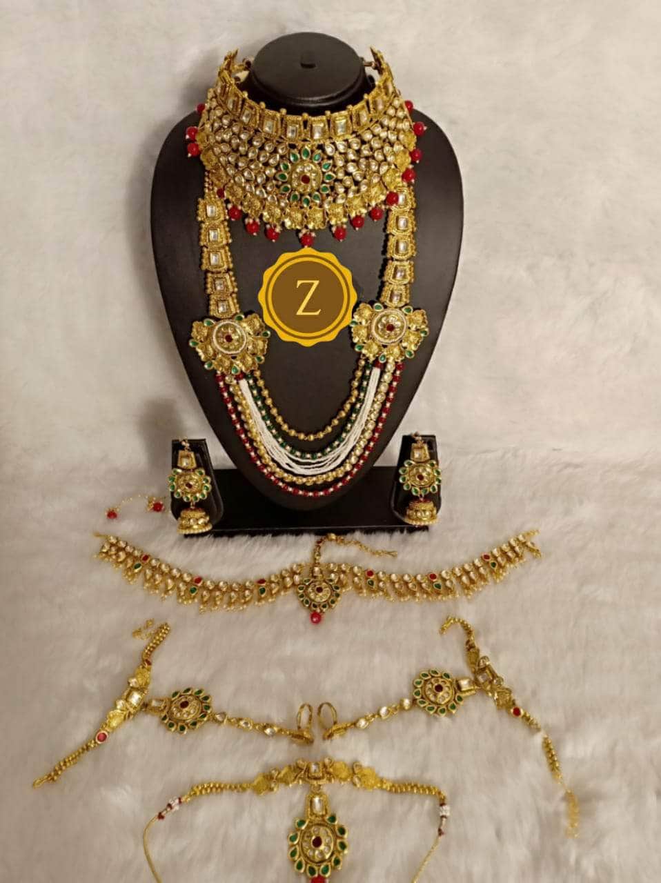 Zevar Bridal necklace Latest Bridal Jewellery Set By Zevar