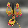 Zevar Earrings Kundan and pearl earrings, wedding collection By Zevar.