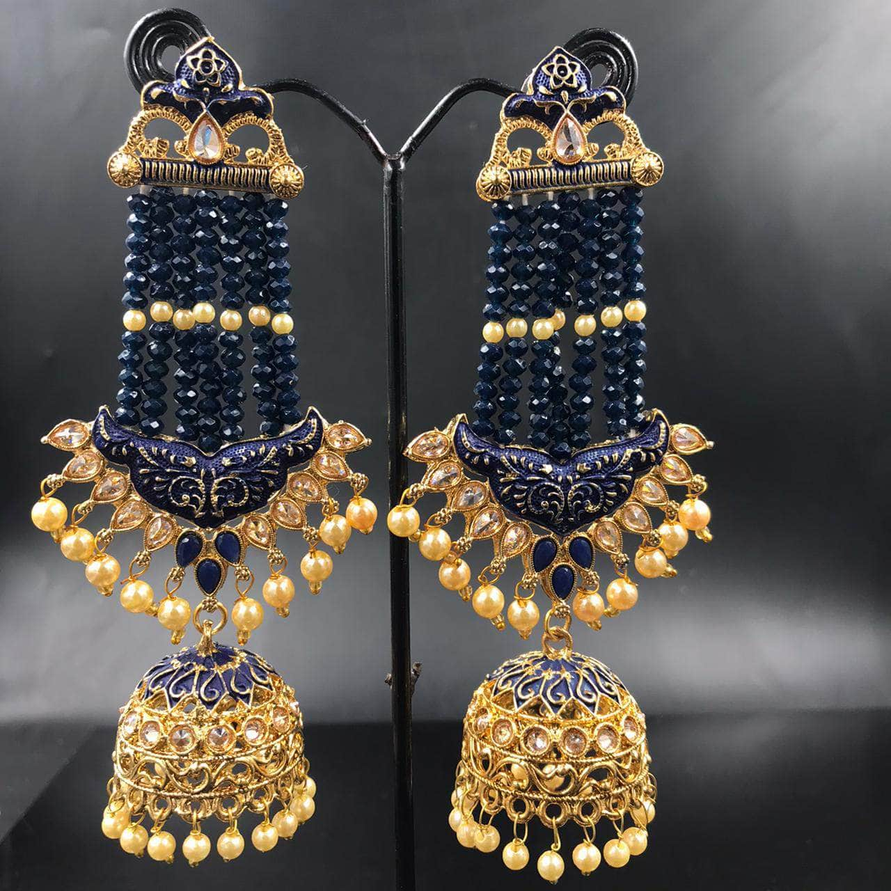 Long on sale jhumka design