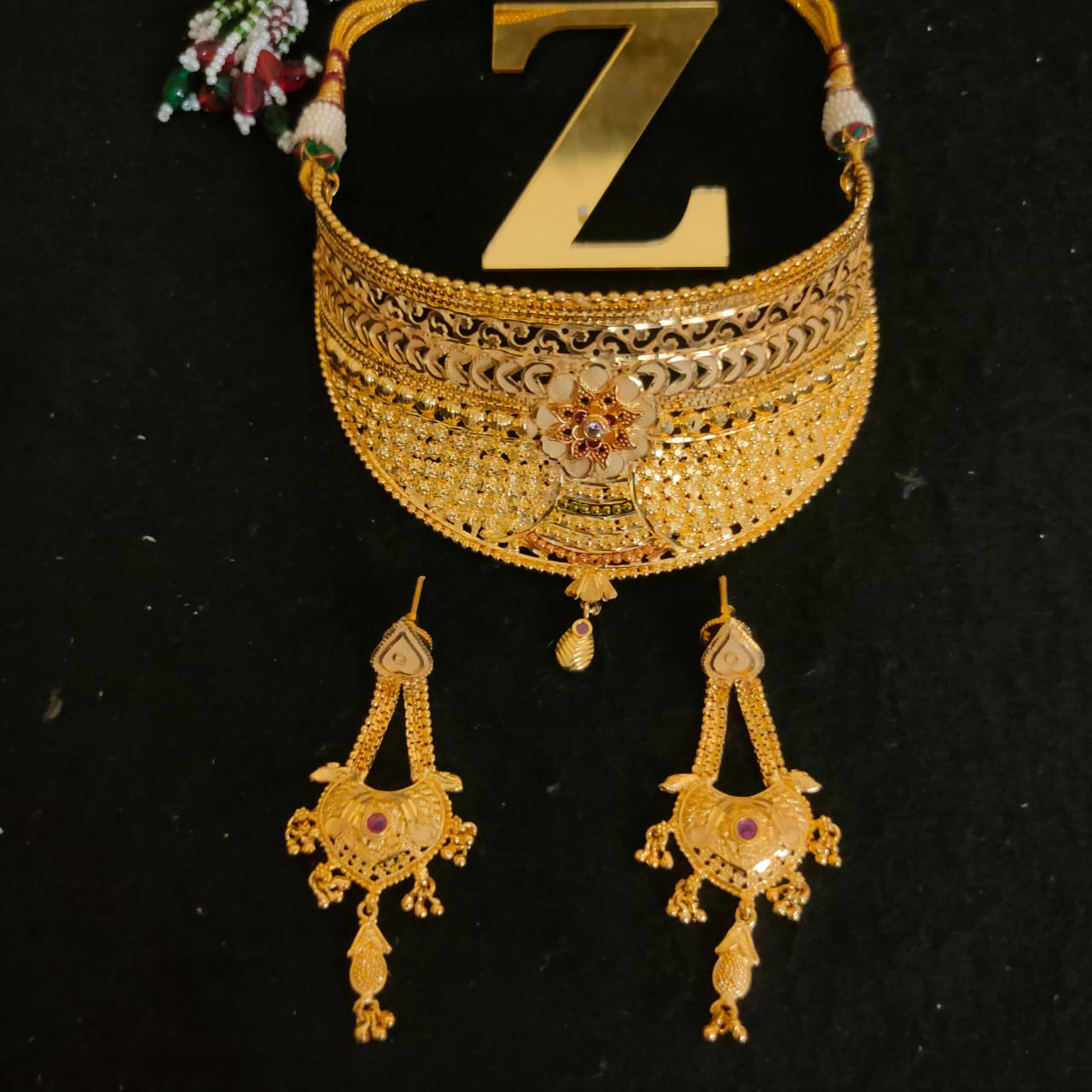 Zevar Jewelry 1 Gram Gold Choker from zevar Jewellery.