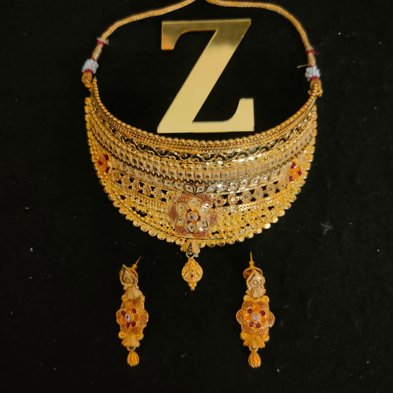 Zevar Jewelry 1 Gram Gold Choker from zevar Jewellery.