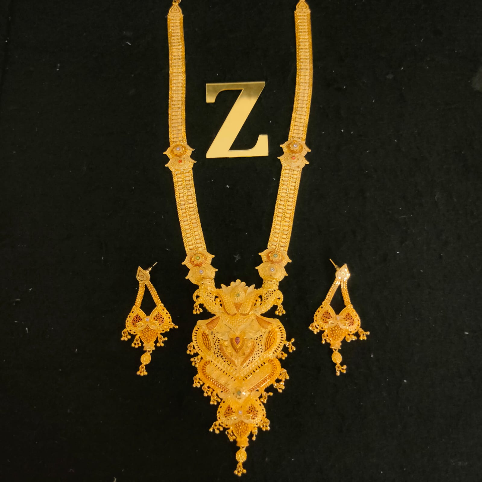 ZEVAR I One Gram Gold Plated Jewellery Set – Zevar