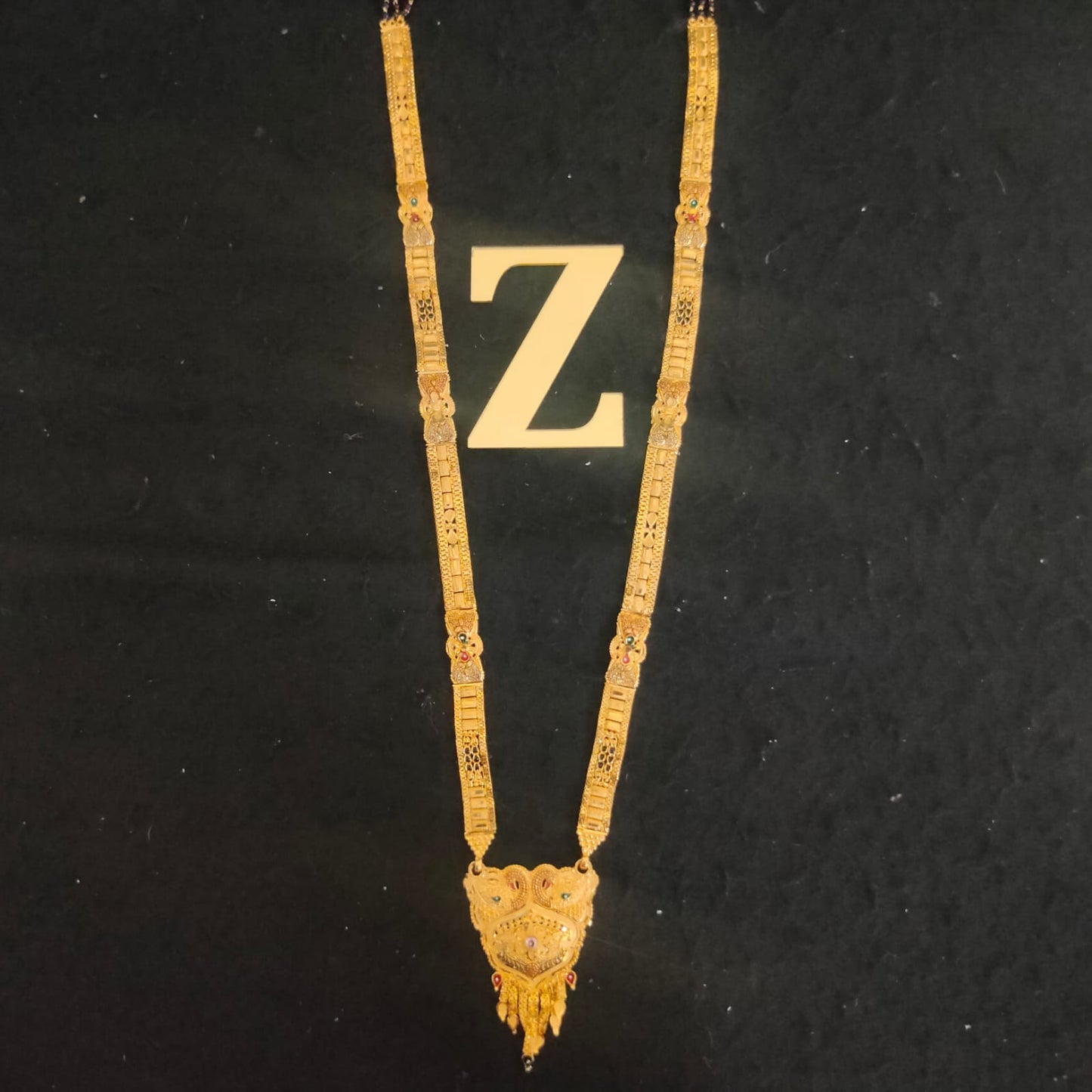 Zevar Jewelry ADORABLE 1GRAM GOLD PLATED MANGALSUTRA BY ZEVAR JEWELLERY