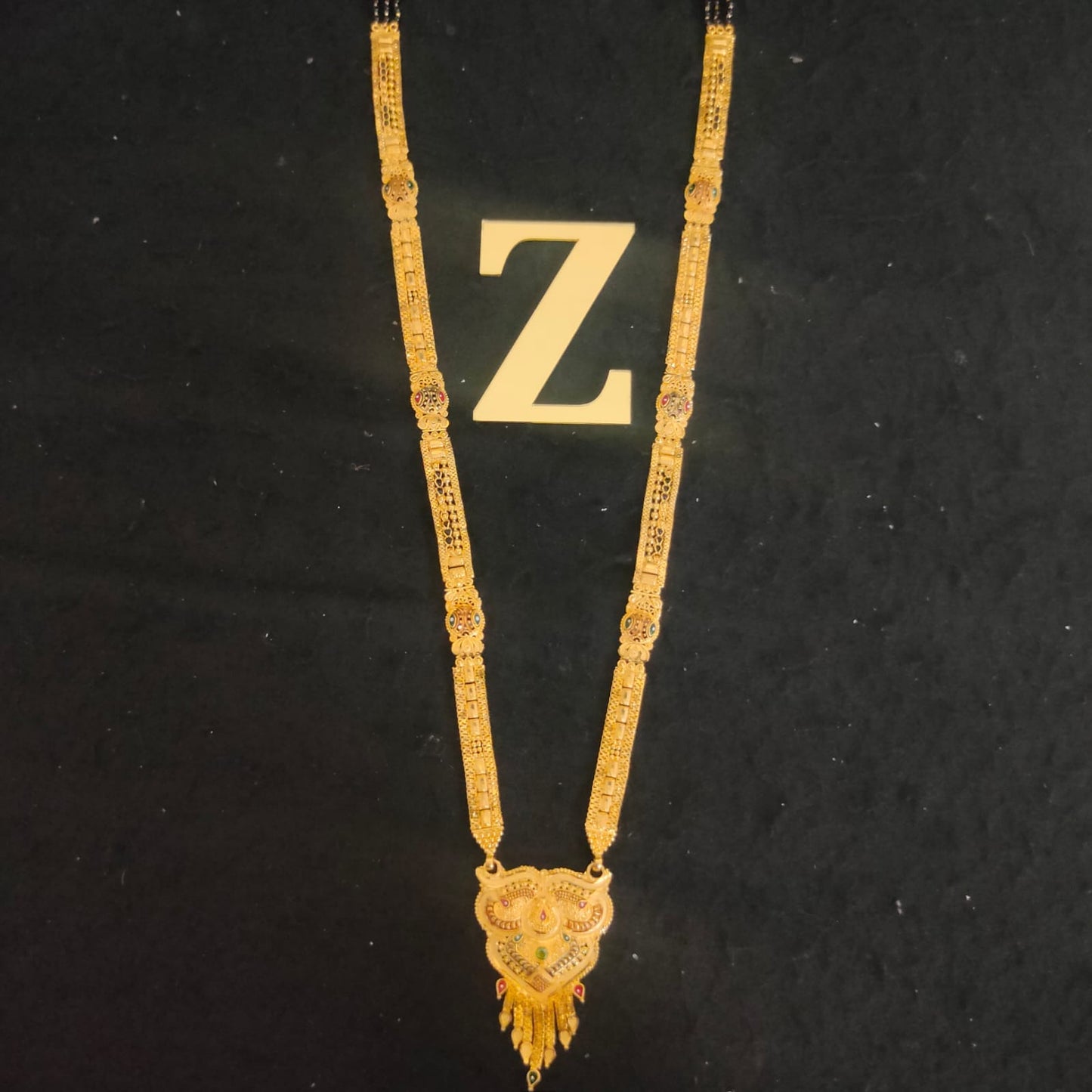 Zevar Jewelry ADORABLE 1GRAM GOLD PLATED MANGALSUTRA BY ZEVAR JEWELLERY