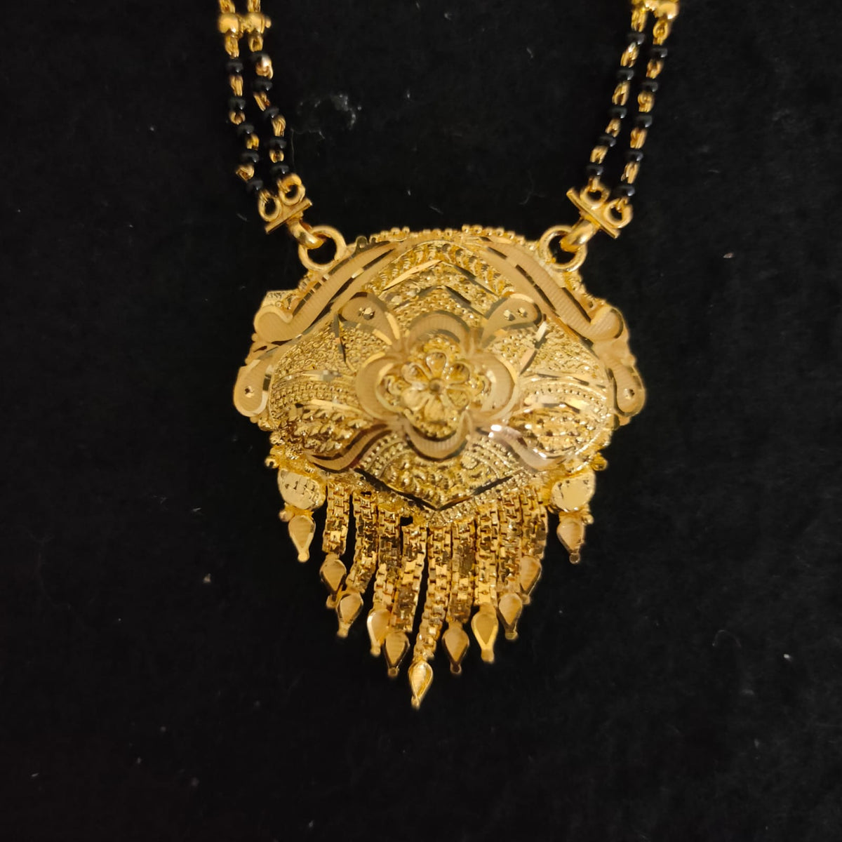 Zevar Jewelry ADORABLE 1GRAM GOLD PLATED MANGALSUTRA BY ZEVAR JEWELLERY