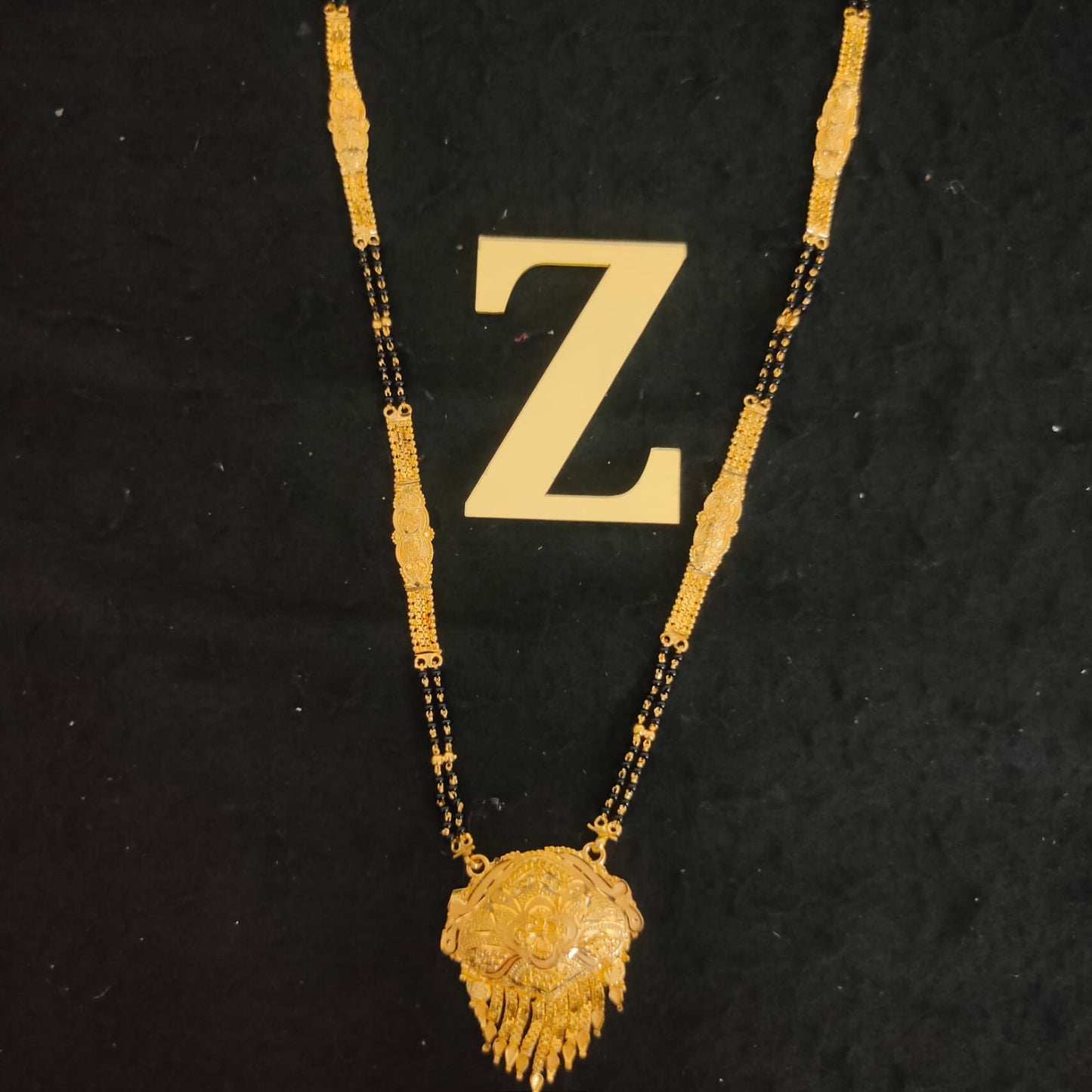 Zevar Jewelry ADORABLE 1GRAM GOLD PLATED MANGALSUTRA BY ZEVAR JEWELLERY