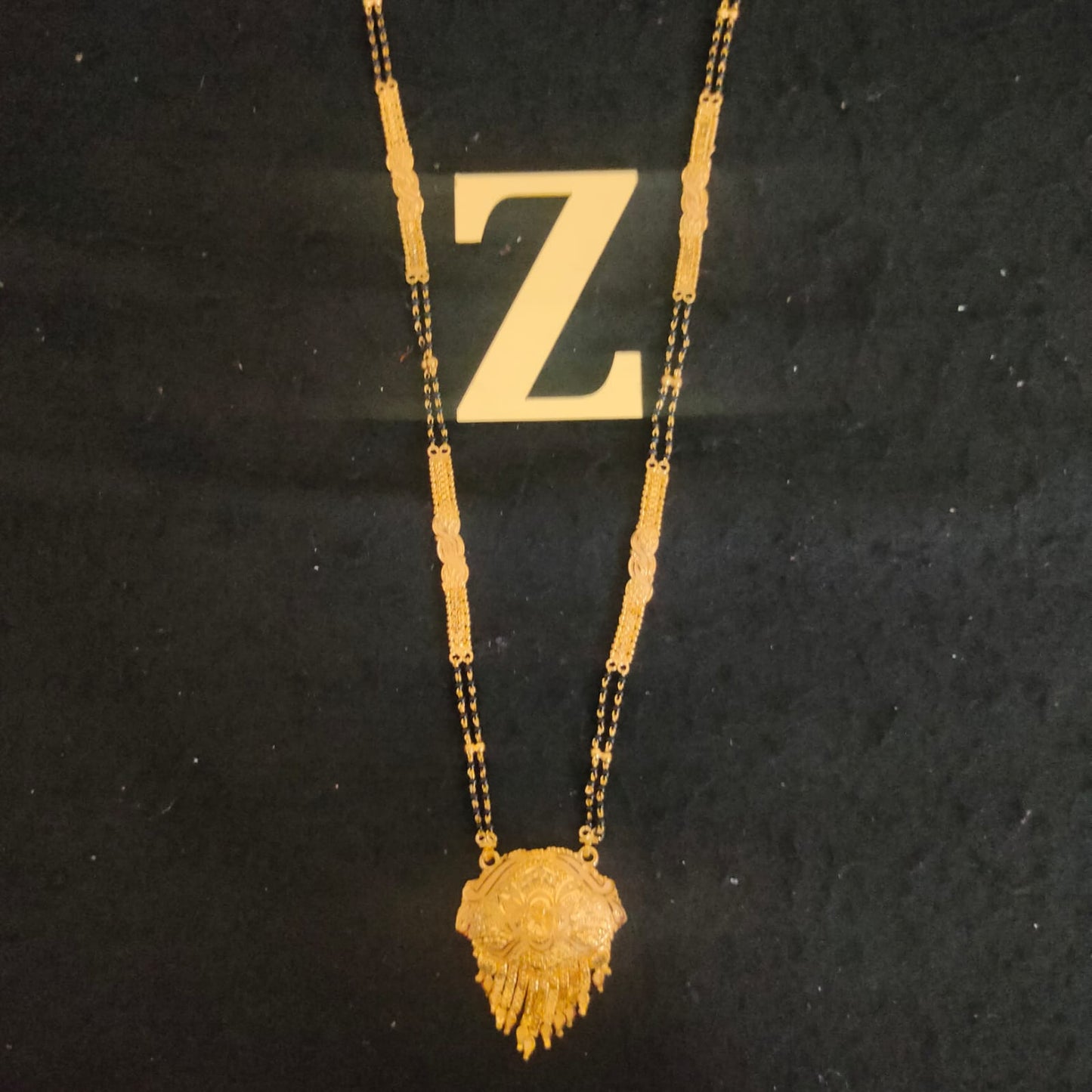 Zevar Jewelry ADORABLE 1GRAM GOLD PLATED MANGALSUTRA BY ZEVAR JEWELLERY