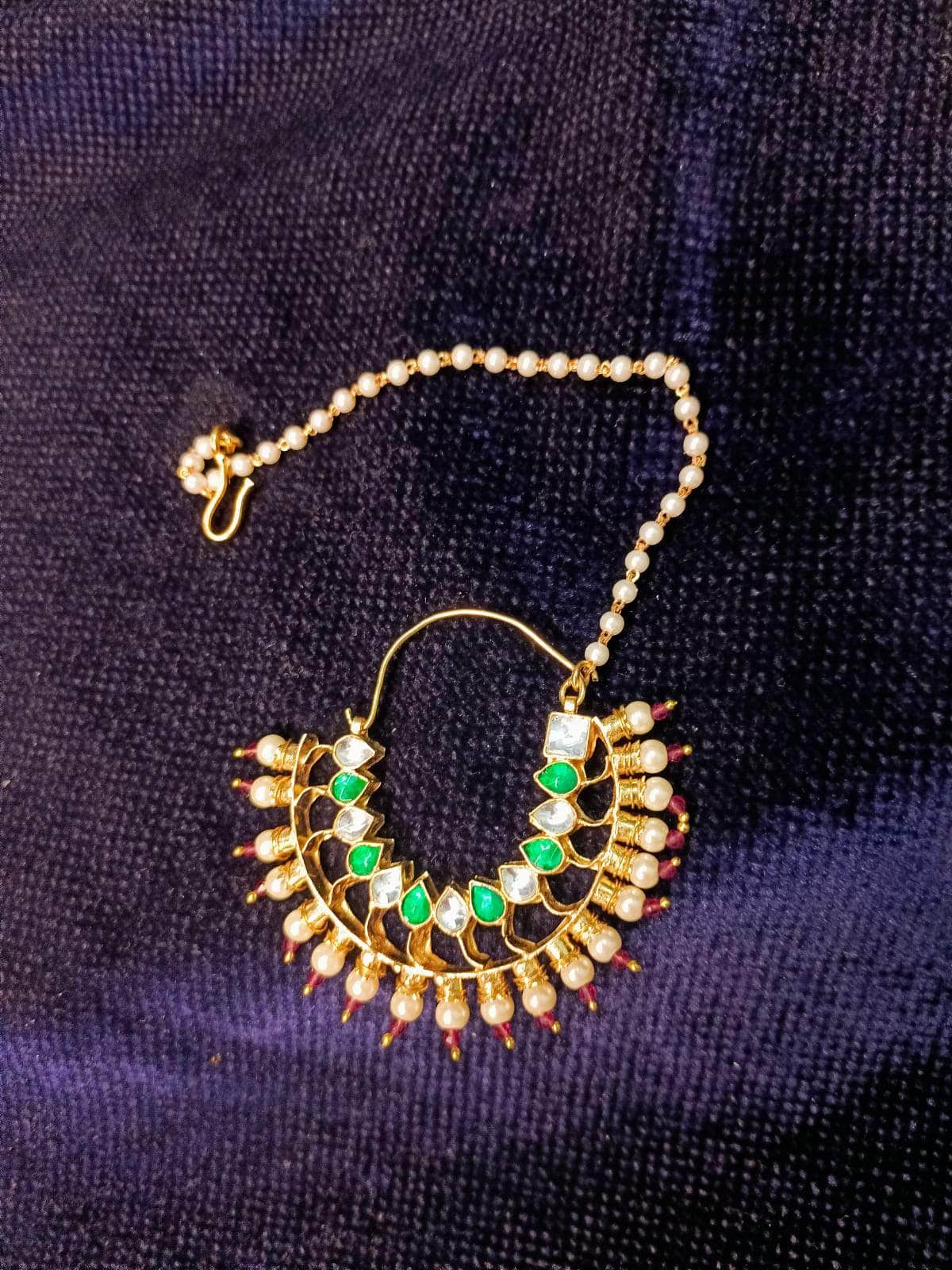 Zevar Jewelry ahmdabadi nose pin