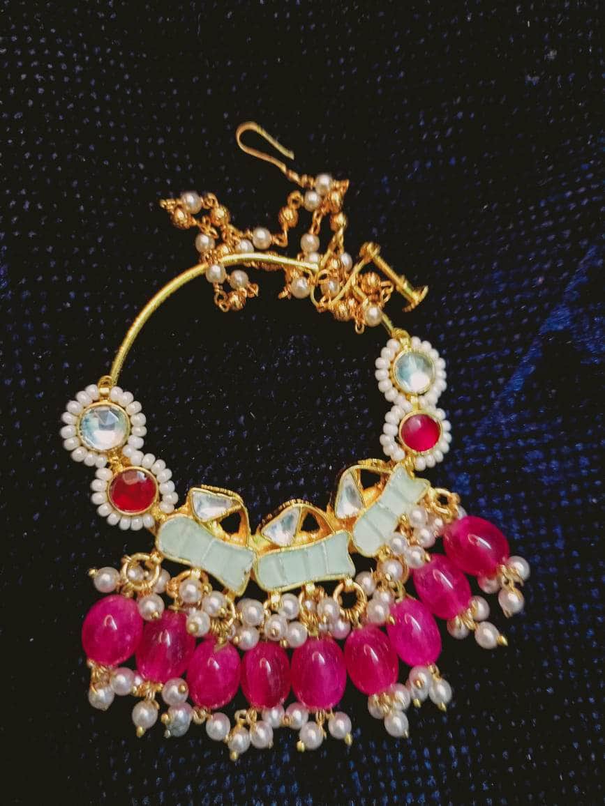 Zevar Jewelry ahmdabadi nose ring big size