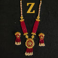 Zevar Jewelry BEAUTIFUL KUNDAN MEENAKARI NECKLACE BY ZEVAR