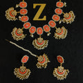 Zevar Jewelry BEAUTIFUL KUNDAN MEENAKARI NECKLACE BY ZEVAR