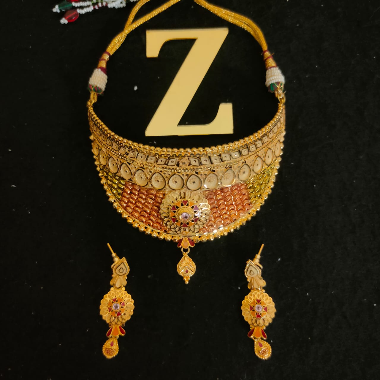 Zevar Jewelry Copy of 1 Gram Gold Choker from zevar Jewellery.