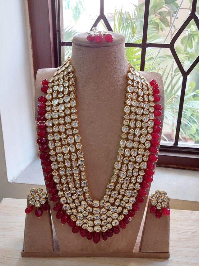 ZEVAR I High Quality Kundan Bridal Jewellery Set