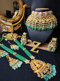Zevar Jewelry Copy of Premium Quality Uncut Kundan Bridal Jewellery Set By Zevar