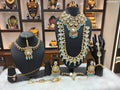 Zevar Jewelry Copy of Traditional Green Kundan Bridal Jewellery Necklace set By Zevar