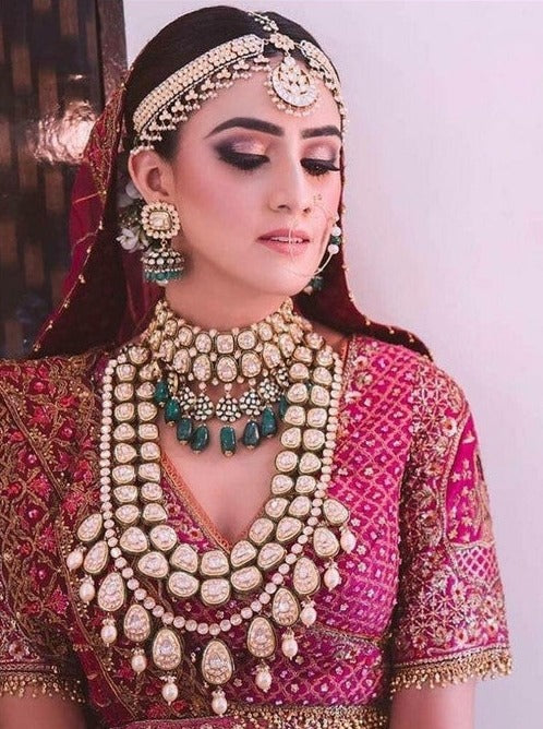 ZEVAR | Exclusive Kundan Studded Bridal Jewellery Set