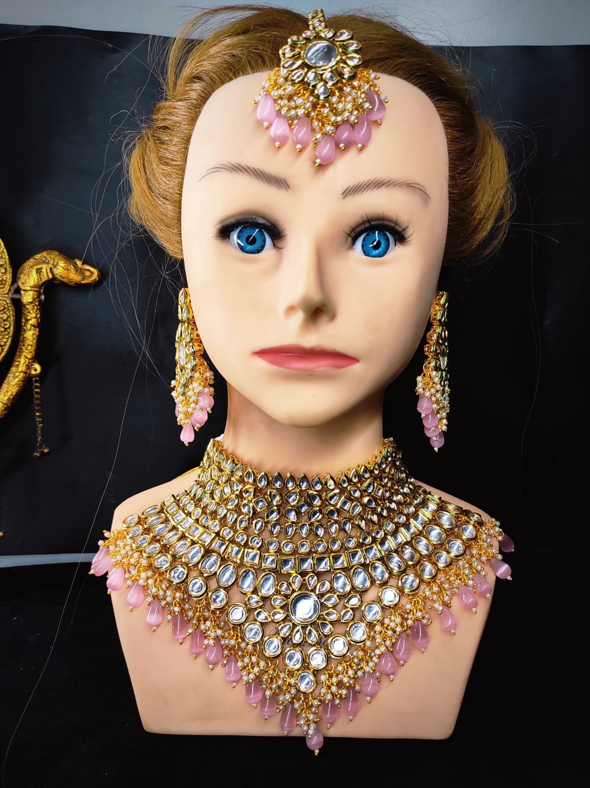 Zevar Jewelry High Quality & Premium Quality Kundan Bridal Jewellery Choker Set By Zevar