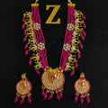 Zevar Jewelry long necklace traditional new design set by zevar