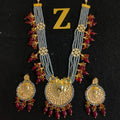 Zevar Jewelry long necklace traditional new design set by zevar