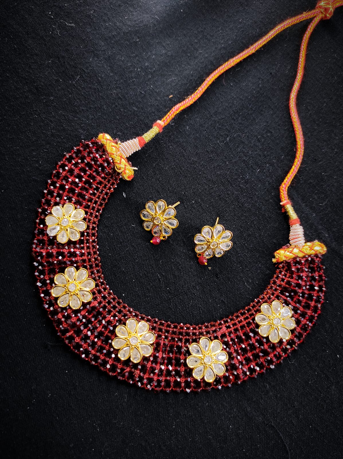 Zevar Jewelry Premium Quality AD Stone New Design Jewellery Set By Zevar