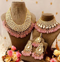 Zevar Jewelry Premium Quality Kundan Bridal Jewellery Earring With Maangtika Set By Zevar