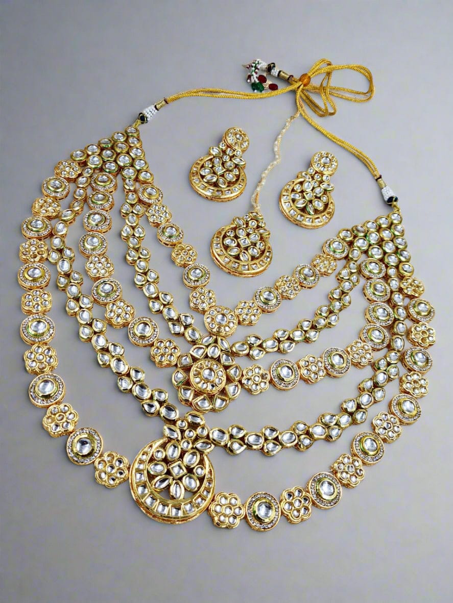 Zevar Jewelry ZEVAR | Premium Quality kundan Bridal Jewellery Earring & Maangtika22