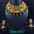 Zevar Necklace Beautiful Copper Choker Necklace By Zevar