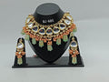 Zevar Necklace Beautifull Kundan Beads Necklace set By Zevar