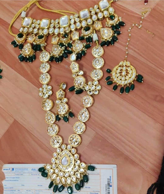 Zevar Necklace Kundan Heavy Choker By Zevar