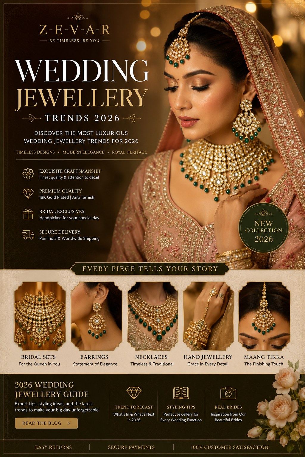 Complete Guide to Choosing Bridal Jewelry for Your 2026 Wedding