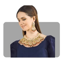 Meenakari Choker Necklace