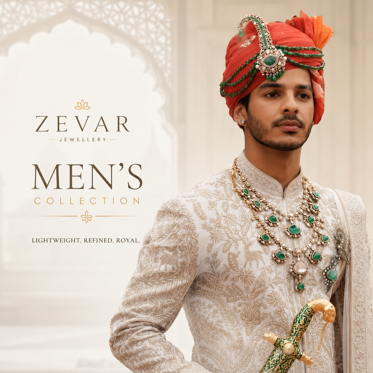 Zevar Mens Collection Luxury Jewellery Banner