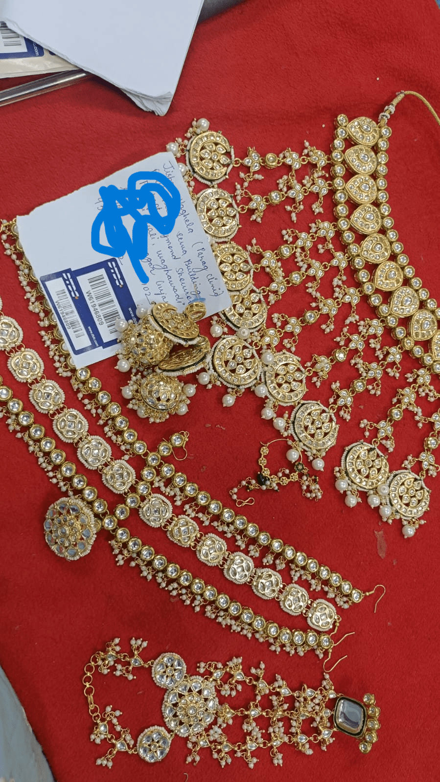 LV Bridal Choker Jewellery Set Padmavati Bridal Kundan Jewelry Set – Royal Rajputana Style | Inspired by Parul Garg Makeup