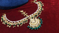 LV Mangtika Exquisite Kundan and Pearl Heavy Maang Tikka