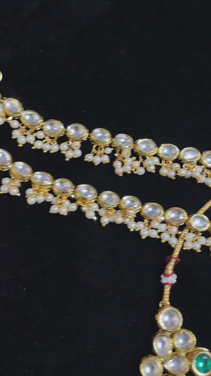 Kundan Bridal Jewelry Set Bollywood Inspired Kundan Jewellery