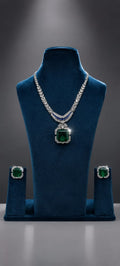the Zevar Long Necklace Set With Matching Earring Priyanka Chopra met Gala inspiring necklace