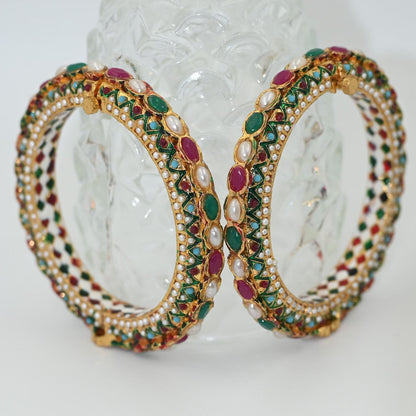 Zevar Bangle Regal Rajwadi Traditional Bangle - Exquisite Craftsmanship