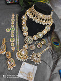 Zevar Bridal Choker Jewellery Set Luxurious Indian Bridal Jewelry Set