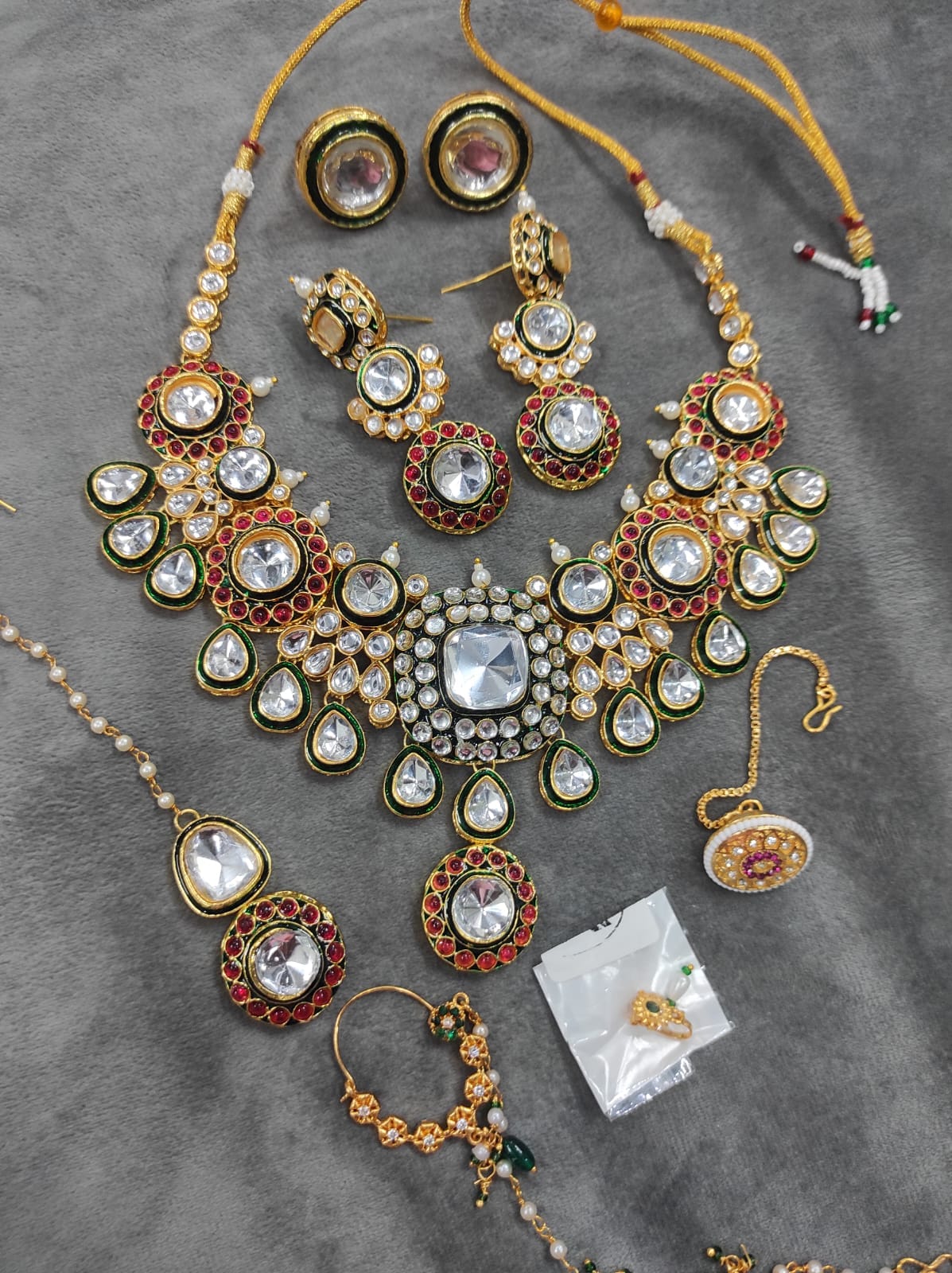 Zevar Choker Necklace Kundan Choker Necklace with Pearls | Traditional Indian Jewelry