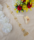 Zevar Hair Accessories Elegant Gold Plated Choti Hair Accessory for Women | Traditional South Indian Braid Jewelry