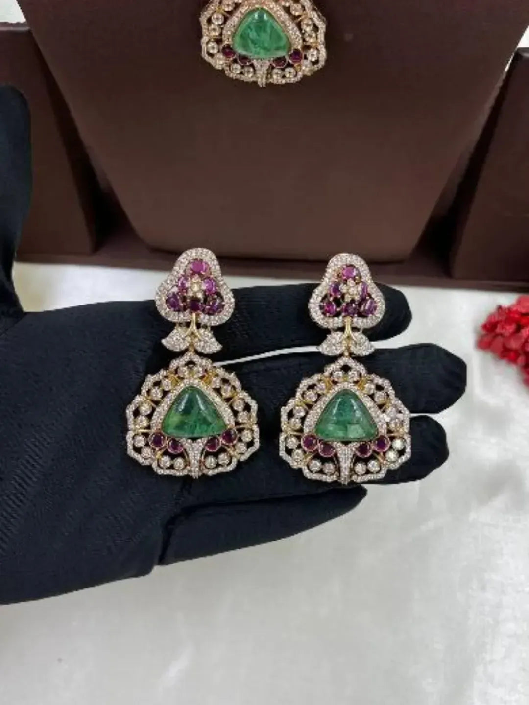 Zevar Jewelry Polki Uncut Kundan Choker Necklace | Premium Bridal Jewelry