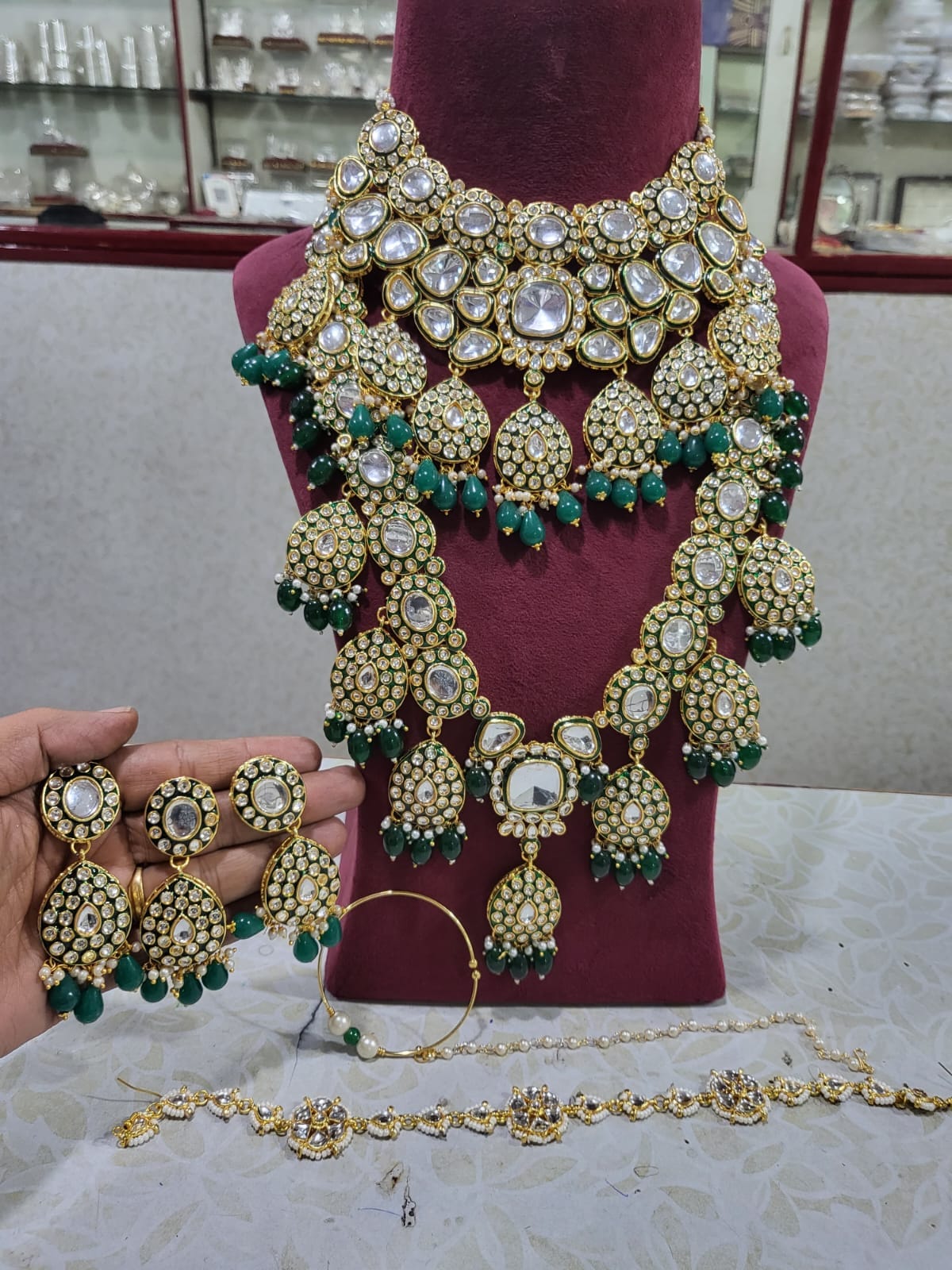 Zevar Jewelry Sets Celestial Beauty Manish Malhotra Inspired Kundan Necklace Set