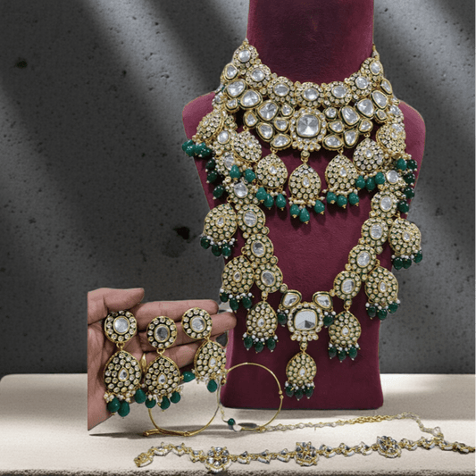 Zevar Jewelry Sets Celestial Beauty Manish Malhotra Inspired Kundan Necklace Set